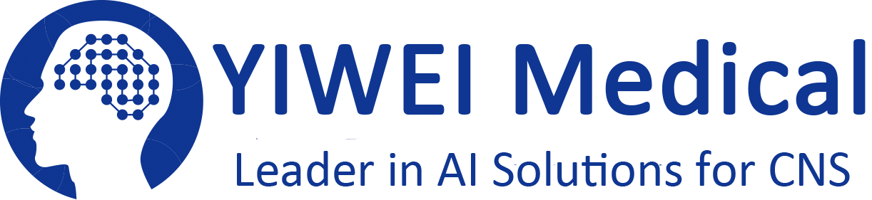 YIWEI medical logo blue